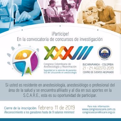 convocatoria de concursos de investigacion del xxxiii scare