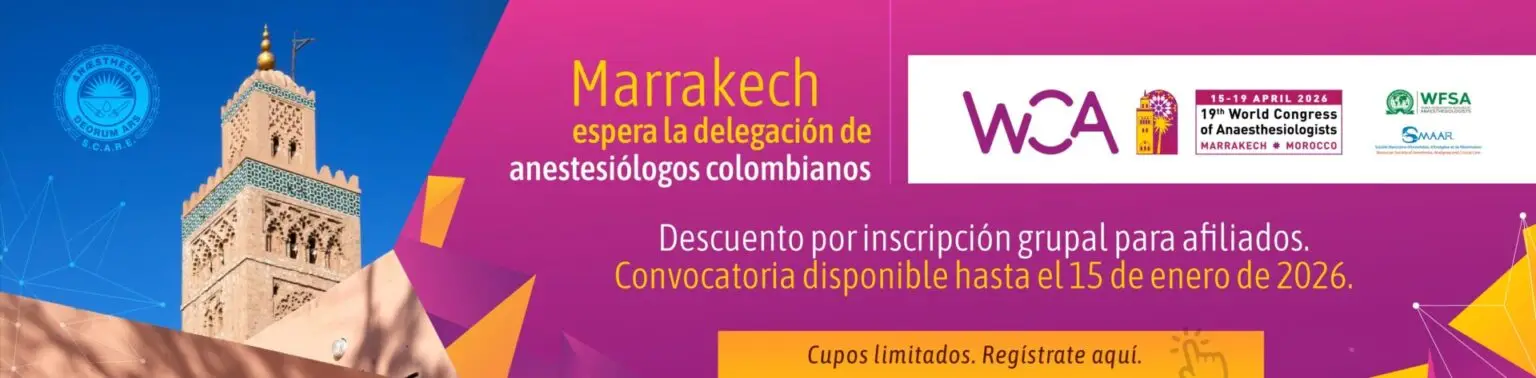 Delegación oficial al 19 Congreso Mundial de Anestesiologia