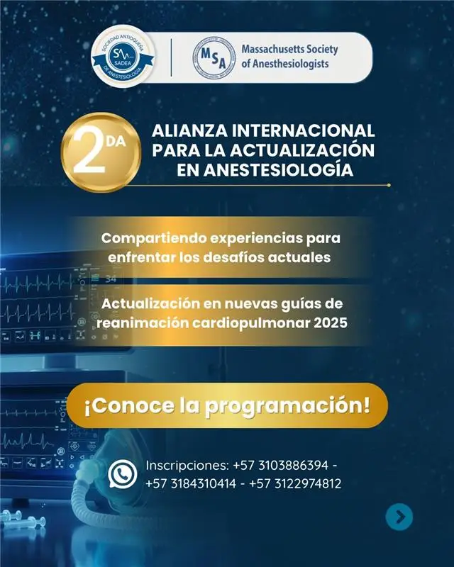 actualización en anestesiología