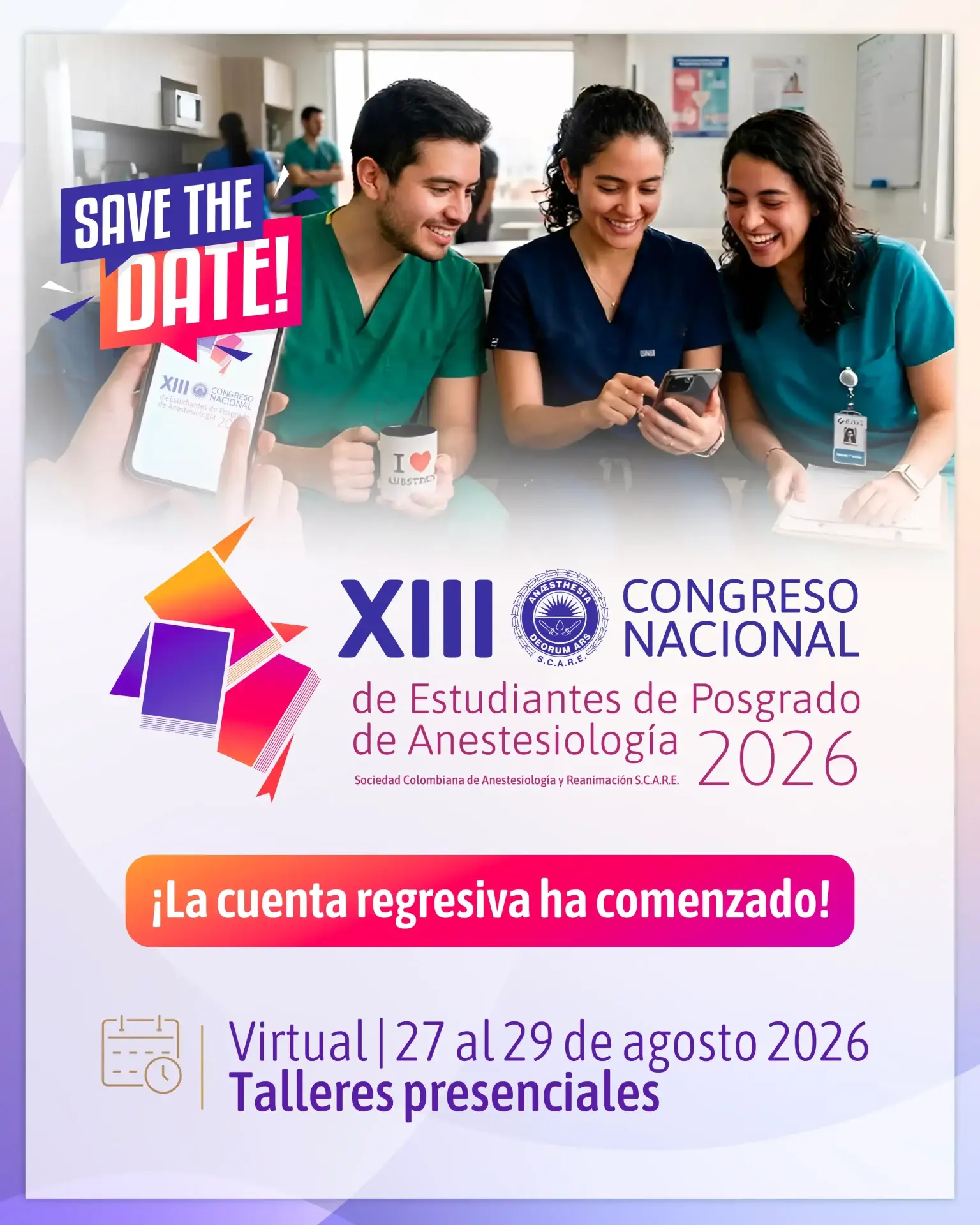 Congreso Nacional de Estudiantes de Posgrado en Anestesiologi╠üa_P1 XIII Congreso Nacional de Estudiantes de Posgrado en Anestesiología