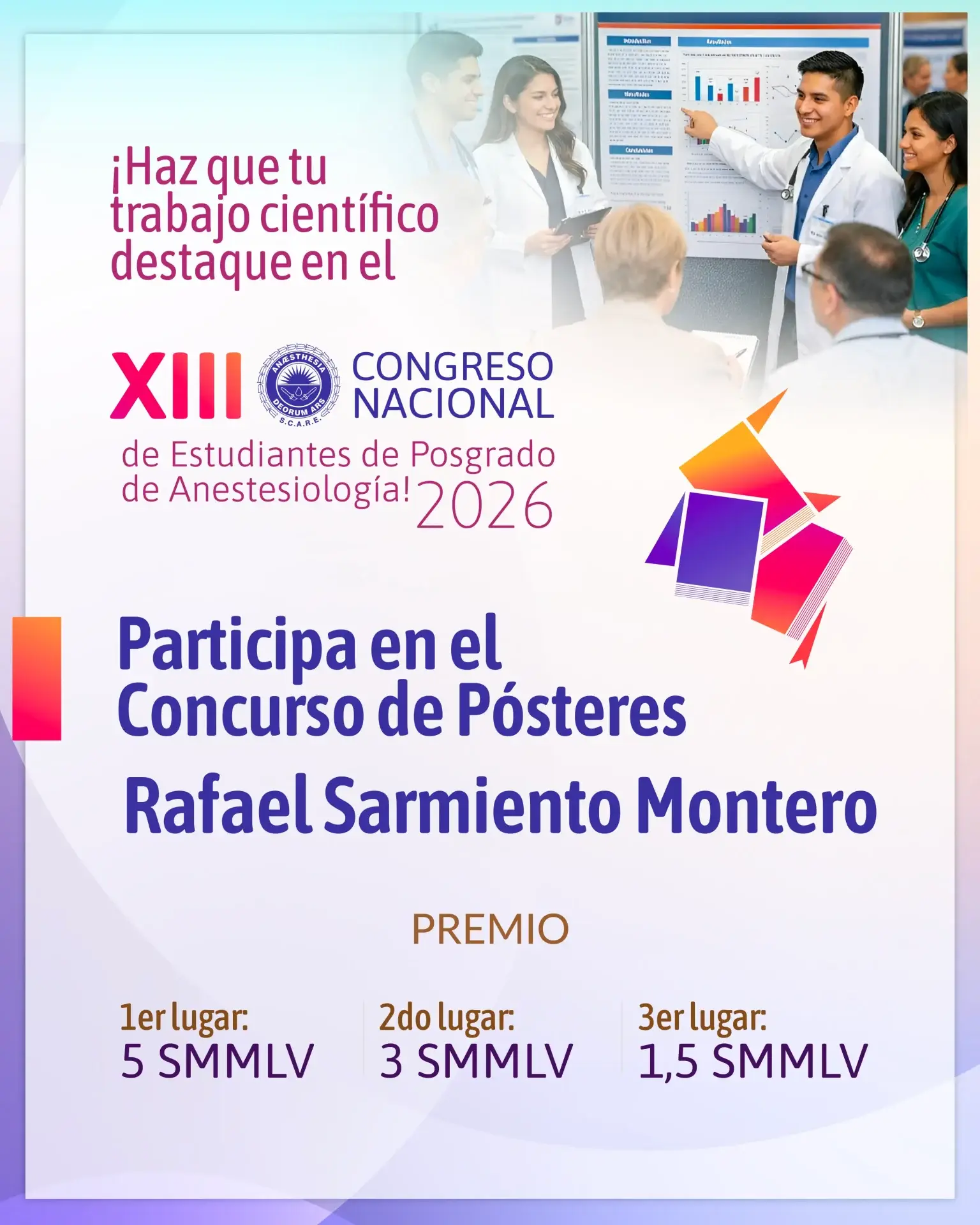 Convocatoria Pósteres Investigación Rafael Sarmiento 2026 | S.C.A.R.E.