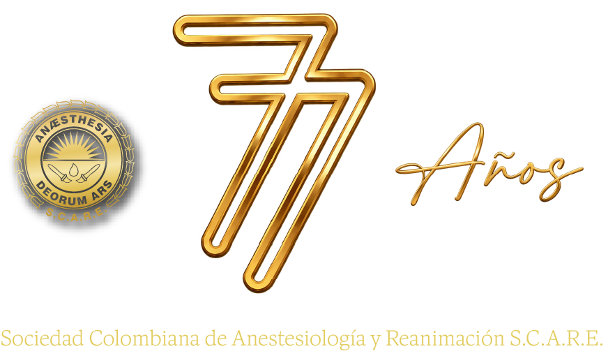 SCARE 77 Años - Sociedad Colombiana de Anestesiología y Reanimación