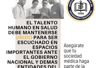 <strong>Asociación Colombiana de Sociedades Científicas lidera campaña para promover la unidad del talento humano en salud</strong>