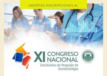 Abiertas las inscripciones al XI Congreso Nacional de Estudiantes de Posgrado de Anestesiología
