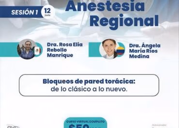 ¿Y tú, ya te inscribiste en el Curso de Anestesia Regional CLASA?