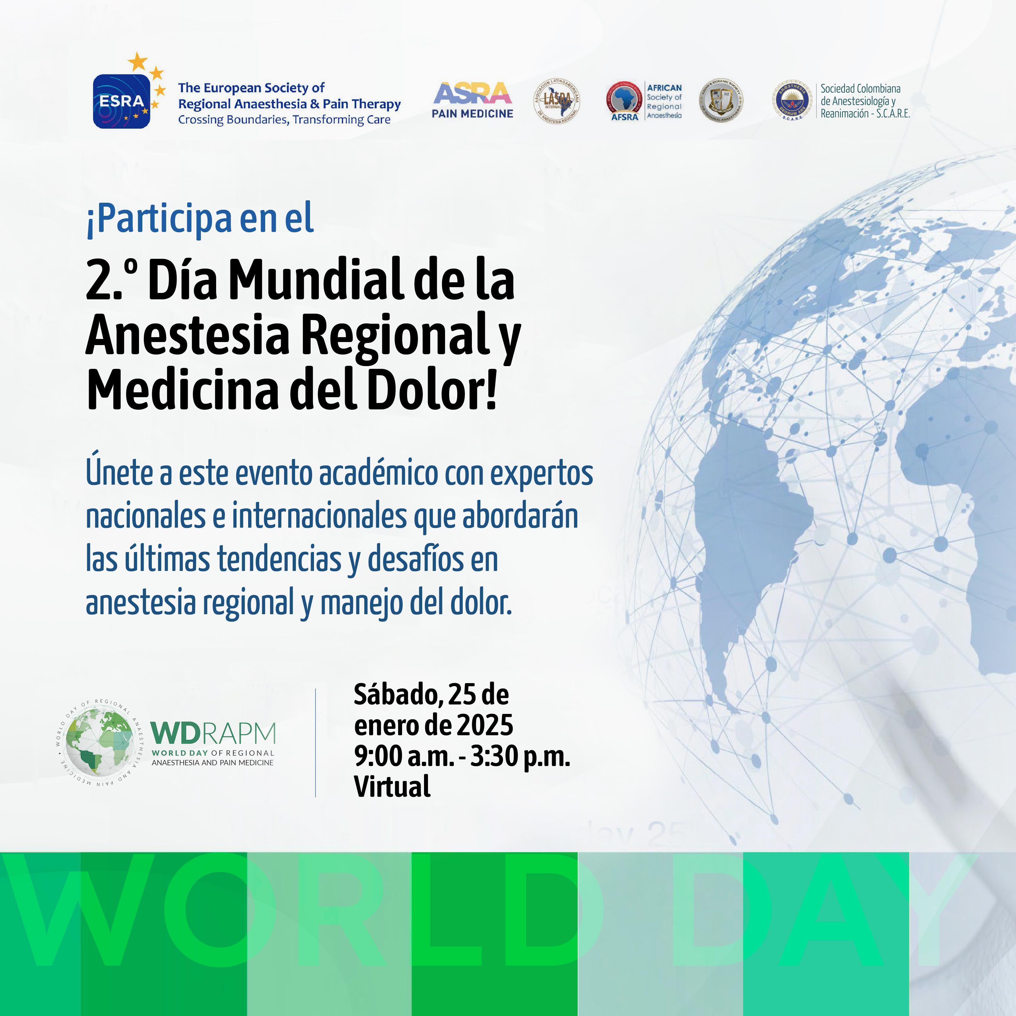 Di╠üa Mundial de la Anestesia Regional y Medicina del Dolor post_1