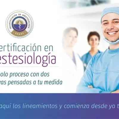 Recertificación anestesiología Recertificación anestesiología