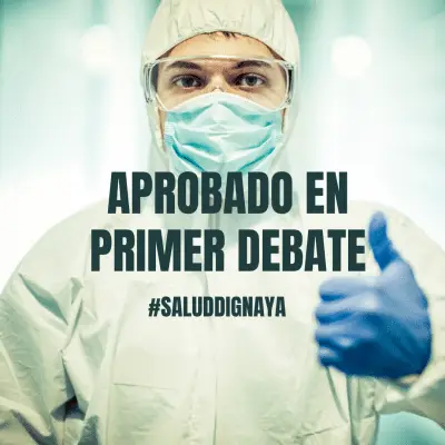 aprobado en primer debate